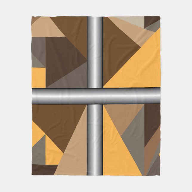 Cobertor De Velo Barred Fleece Blankets (Frente)