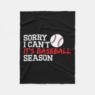 Cobertor De Velo Baseball Mãe Pai Engraçado, desculpe, não é beiseb