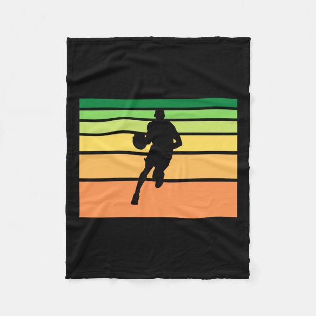 Cobertor De Velo Baskeball É Minha Época Favorita 2 (Frente)