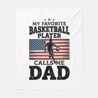 Cobertor De Velo Basketball Dad Patriotic Vintage Engraving T-Shirt
