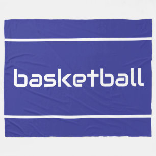 Cobertor De Velo BASKETBALL Diversão Esportivo Listras Elegantes Em