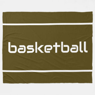 Cobertor De Velo BASKETBALL Diversão Esportivo Listras Elegantes no