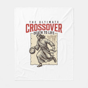 Cobertor De Velo Basquete Cristão Crossover Definitivo Vintage