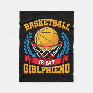 Cobertor De Velo Basquete É Meu Jogador De Basquete De Namorada