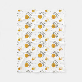 Cobertor De Velo Basquete Flaming