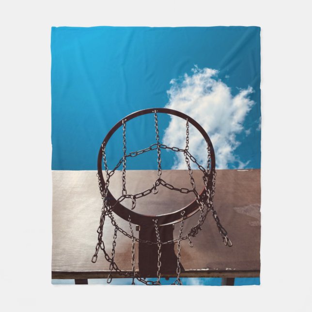 Cobertor De Velo Basquete Incrível (Frente)