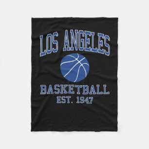 Cobertor De Velo Basquete Los Angeles