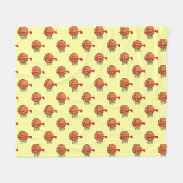 Cobertor De Velo Basquetebol - Bola e Aro Modelo