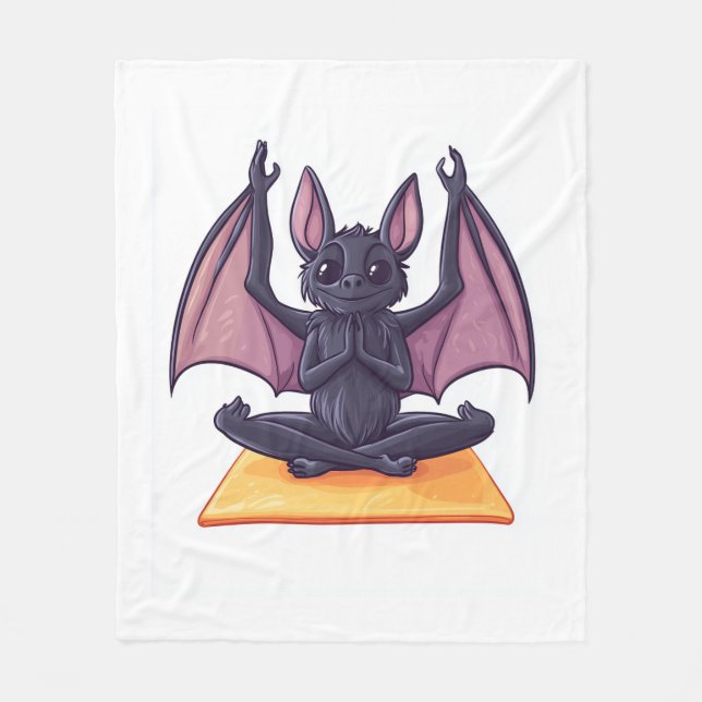 Cobertor De Velo Bat Yoga Flow (Frente)