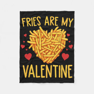 Cobertor De Velo Batatas Fritas São Meu Amante De Batata Frita No D