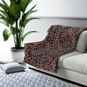 Cobertor De Velo Batik Banten Simbut Fleece Blanket