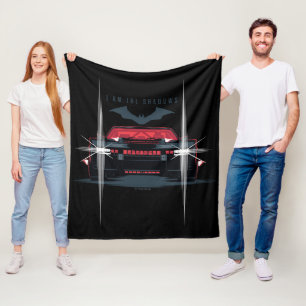 Cobertor De Velo Batman Batmobile - Eu Sou As Sombras