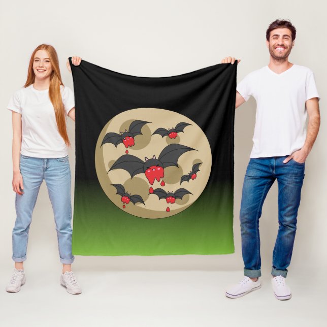 Cobertor De Velo Bats De Vampiro De Comida Ketchup (In Situ)