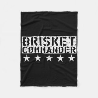 Cobertor De Velo [bbq Dude] Brisket Commander Bbq Shirt 