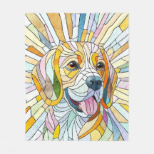 Beagle dog - Colorful Mosaic art