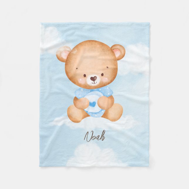 Cobertor De Velo Bear Bear Blanket (Frente)