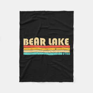 Cobertor De Velo Bear Lake Utah Campanha de Pesca Engraçado Verão