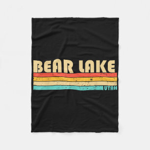 Cobertor De Velo Bear Lake Utah Engraçado Pesca Acampamento Verão 
