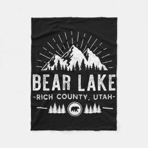 Cobertor De Velo Bear Lake Utah - Pesca de Pé Montanheira