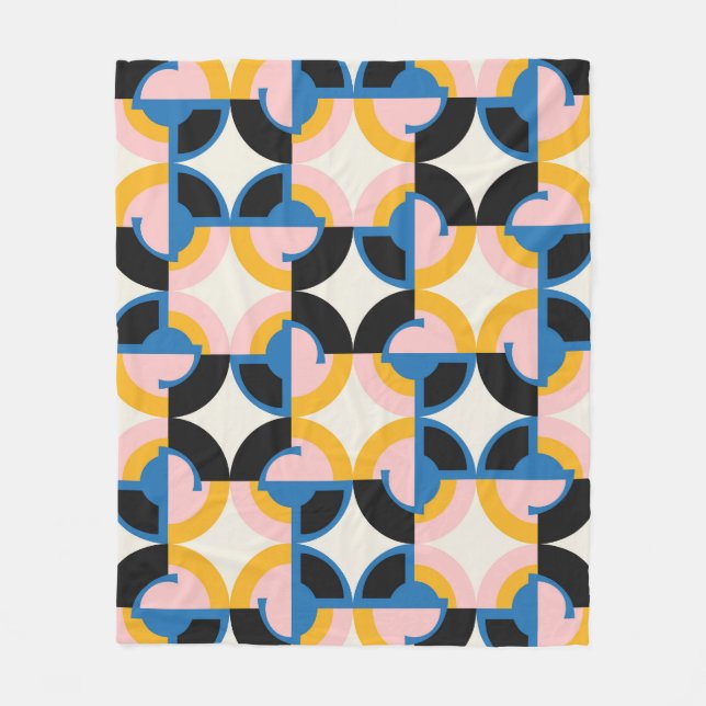 Cobertor De Velo Beautiful Geometric Pattern  (Frente)