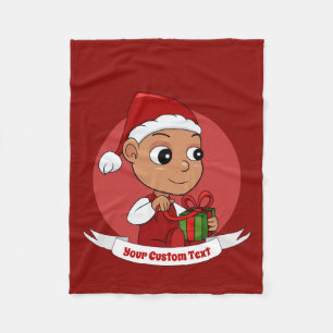 Cobertor De Velo Bebê hispânico bonito com um desenho de chapéu de 