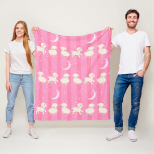 Cobertor De Velo Bebês Borregos Fleece Blanket