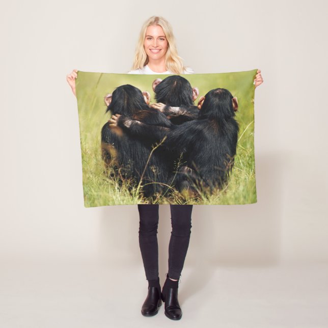 Cobertor De Velo Bebês Mais Pobres | Três Chimpanzés (In Situ)