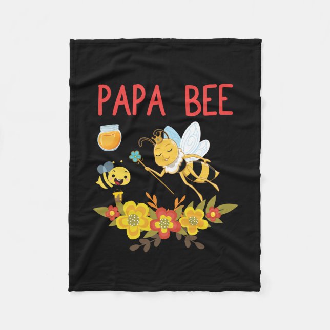 Cobertor De Velo Beekeeper Art Papa Bee 2 (Frente)