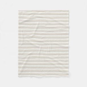 Cobertor De Velo Beige Brown Stripes Modelo moderno Cores Elegantes