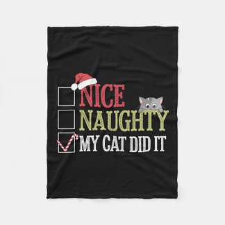 Cobertor De Velo Bela Vadia Que Meu Gato Fez De Natal