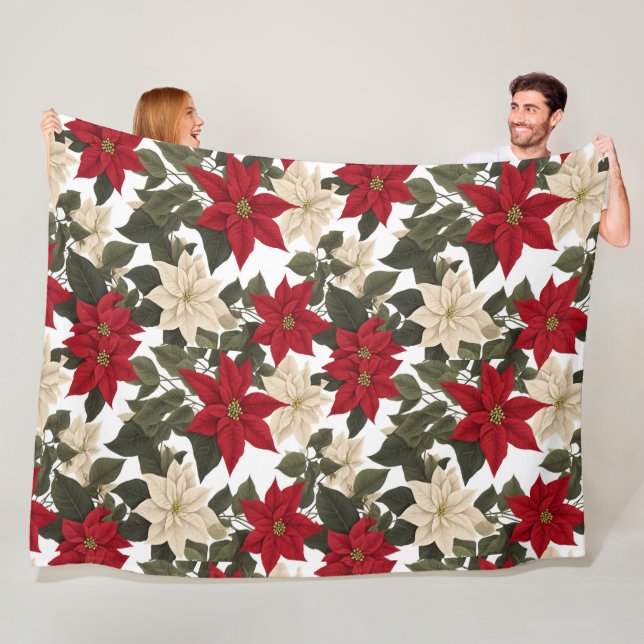 Cobertor De Velo belas flores de inverno flores vermelhas de invern (In Situ)