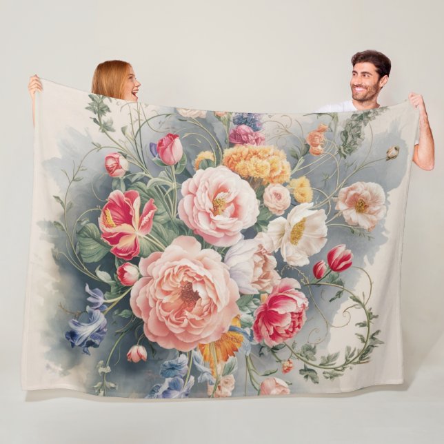 Cobertor De Velo belga Floral Elegance (In Situ)