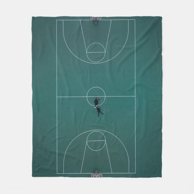 Cobertor De Velo Belo Design de basquete (Frente)