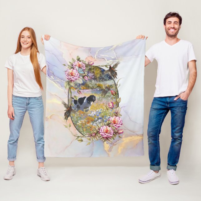 Cobertor De Velo Belo ponteiro com faisões (In Situ)