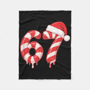 Cobertor De Velo Bengala de Açúcar Derretendo 67 Design de Natal 