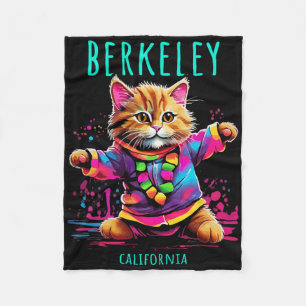 Cobertor De Velo Berkeley California Usa Divertida - Bela dança Col