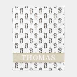 Cobertor De Velo Bernedoodle Personalizado