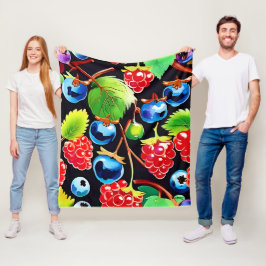 Cobertor De Velo Berryful Delight Art