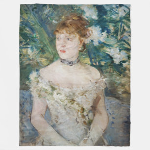 Cobertor De Velo Berthe Morisot - Jovem Menina em Traje de Baile