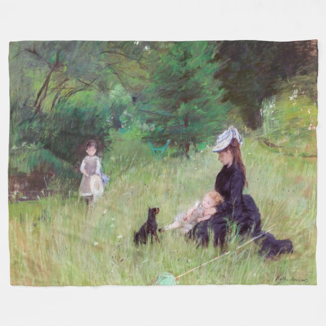 Cobertor De Velo Berthe Morisot - Num Parque (Frente (Horizontal))