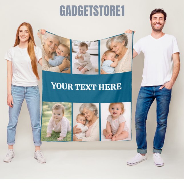 Cobertor De Velo Best Grandma Ever Photo | Personalized Grandparent (Best Grandma Ever | Happy Grandparents Fleece Blanket
)