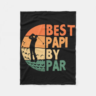 Cobertor De Velo Best Papi By Par Golfing Funny Golf Golfer 