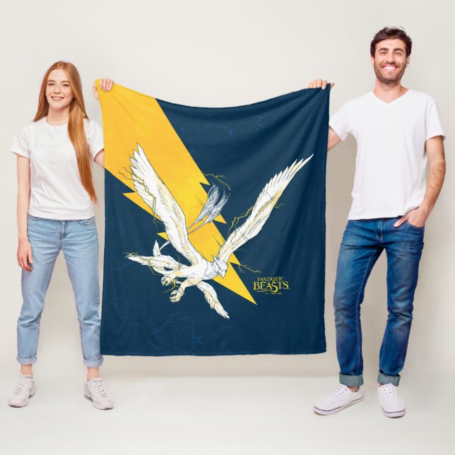 Cobertor De Velo Bestas Fantásticas Thunderbird (In Situ)