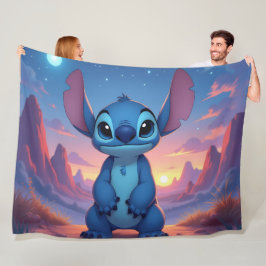 Cobertor De Velo Beste Freunde fürs Leben – Lilo & Stitch