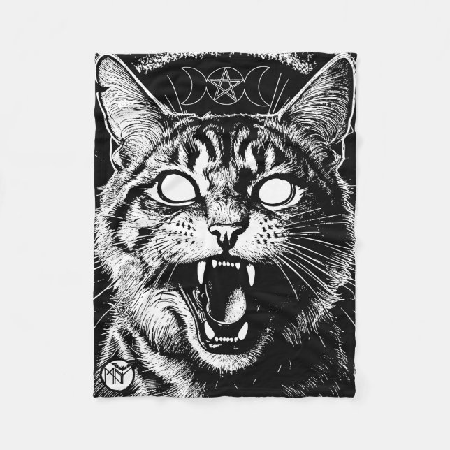 Cobertor De Velo Bewitched Tabby (Frente)