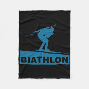 Cobertor De Velo Biathlon Ski Skier Winter Sports Cross-country Ski