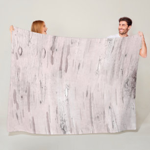 Cobertor De Velo Bicho Branco Árvore Madeira Rústica Barn Farmhouse