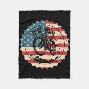 Cobertor De Velo Bicicleta de Montanha Mtb Bandeira Americana dos E