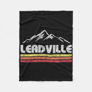 Cobertor De Velo Bicicleta de montanha retrô vintage Leadville Colo