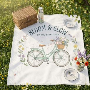 Cobertor De Velo Bicicleta Floral Vintage Bloom & Glow para Piqueni